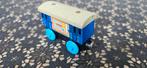 Thomas de trein Hout Blauw Passengiers wagon, Ophalen of Verzenden, Zo goed als nieuw