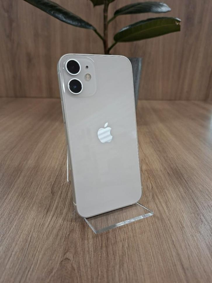 Refurbished iPhone 12 mini met 128 GB - White, Telecommunicatie, Mobiele telefoons | Apple iPhone, Refurbished, 128 GB, Zonder abonnement