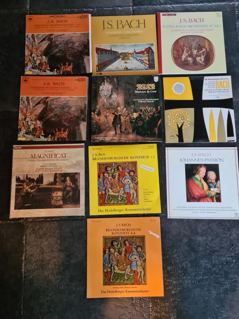 J.S. Bach Collectie: Brandenburgse Concerte, Magnificat & m, Ophalen of Verzenden, Barok, Gebruikt, Orkest of Ballet