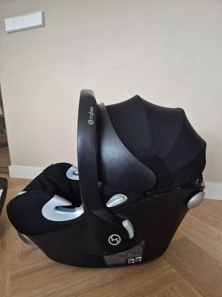 Cybex Platinium Aton Q Plus autostoel met isofix, Kinderen en Baby's, Autostoeltjes, Gebruikt, Overige merken, 0 t/m 13 kg, Isofix