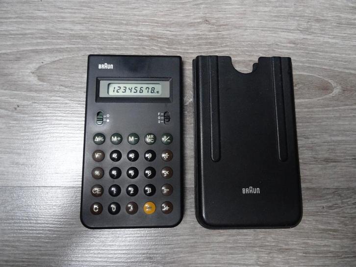 Vintage Braun rekenmachine, Diversen, Rekenmachines, Gebruikt, Ophalen of Verzenden