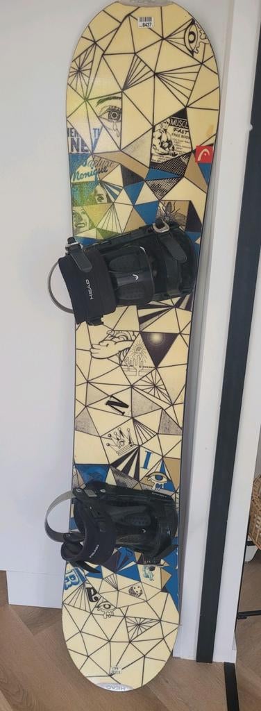 Head snowboard met bindingen, Sport en Fitness, Snowboarden, Ophalen, Gebruikt, Board
