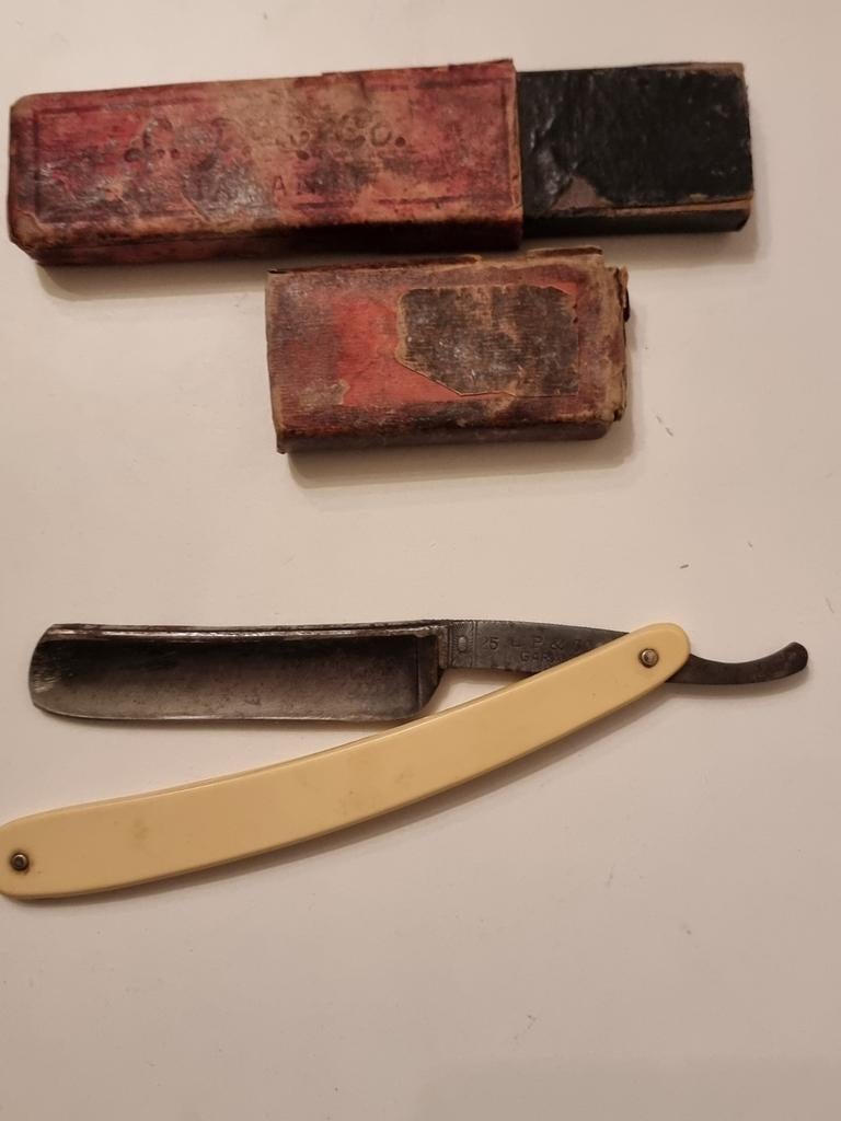 Vintage Scheermes met Doosje - LP & Co. Garantie, Antiek en Kunst, Ophalen of Verzenden