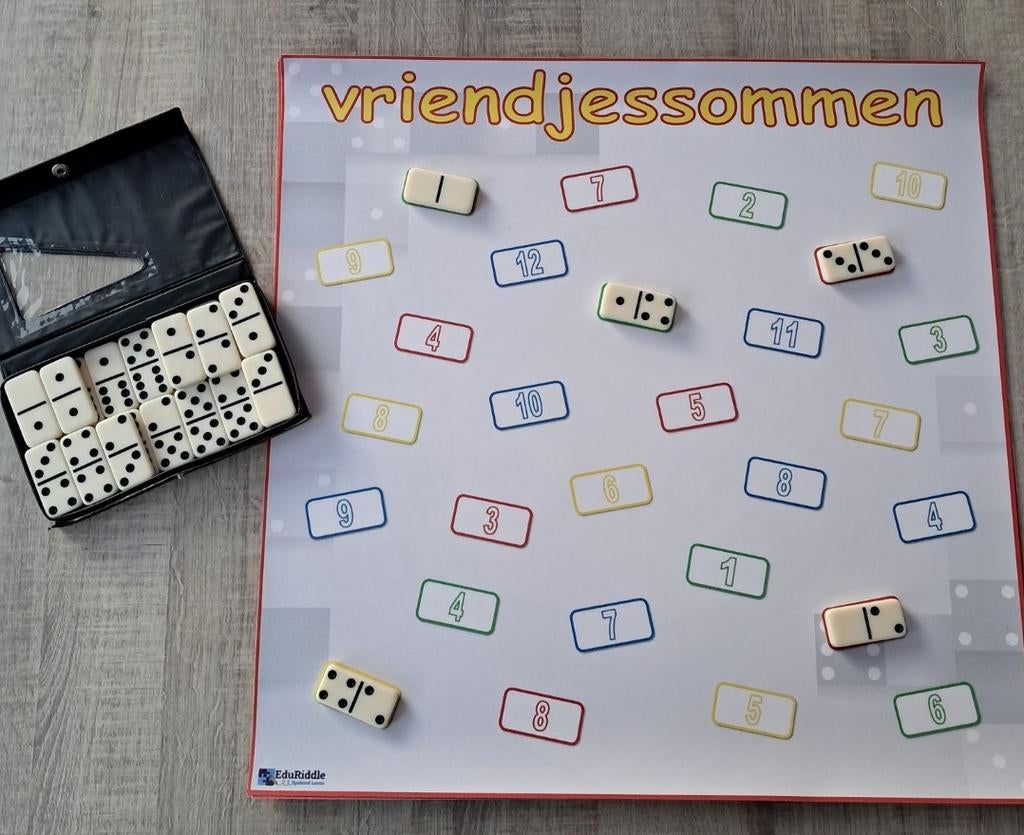Vriendjessommen Mat: Educatief Spel voor Kleuters, Ophalen of Verzenden, Nieuw, Rekenen