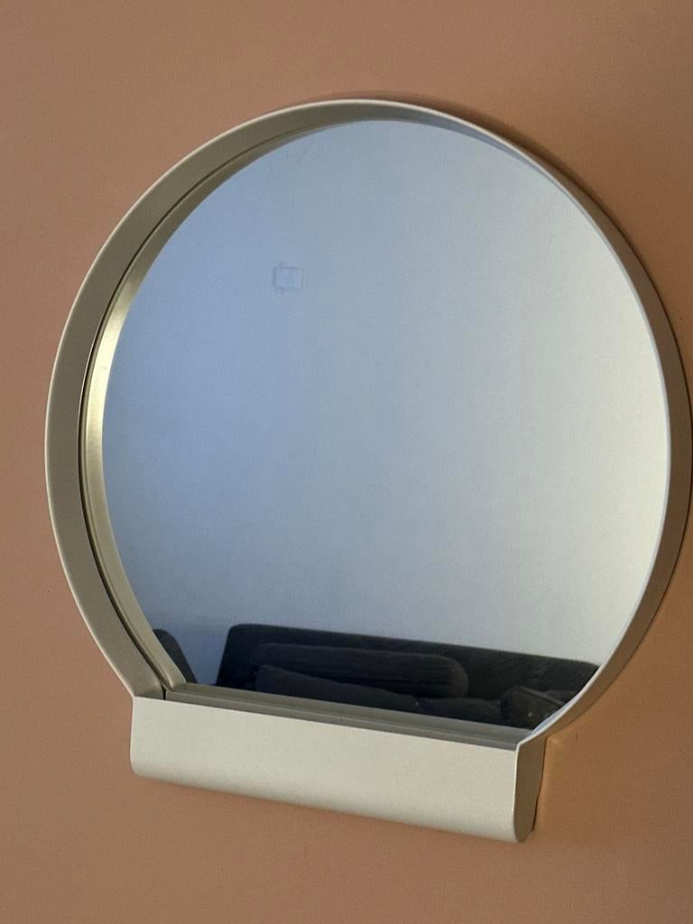 Ikea hay spiegel ypperlig wit, Minder dan 50 cm, Ophalen of Verzenden, Zo goed als nieuw, Minder dan 100 cm