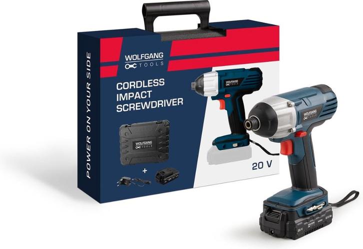 Wolfgang Accu Slagschroevendraaier 20v, Doe-het-zelf en Verbouw, Gereedschap | Boormachines, Boor- en Schroefmachine, Ophalen
