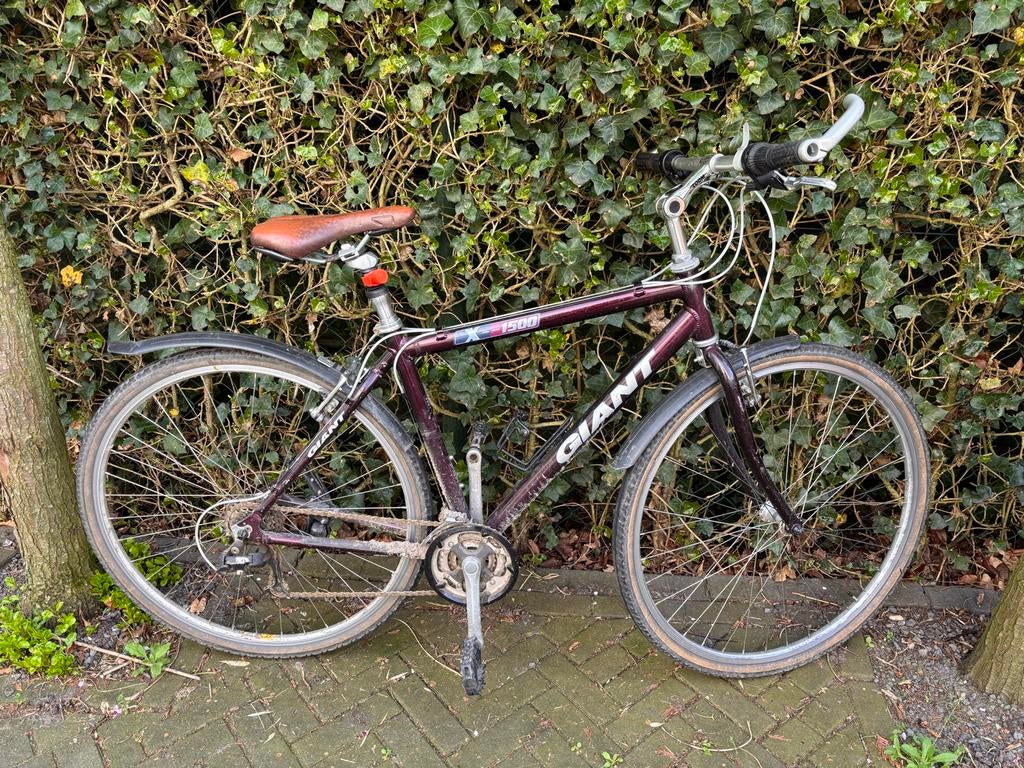 Giant X-1500 hybride met  mountainbike opknapper, Fietsen en Brommers, Fietsen | Mountainbikes en ATB, Ophalen, Gebruikt, Giant