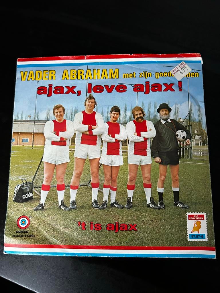 Vader Abraham met zijn goede Zonen - Ajax, leve Ajax! Single, Gebruikt, 7 inch, Single, Ophalen of Verzenden