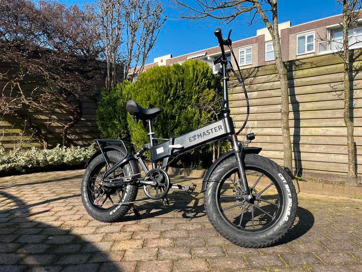 Esmaster fatbike | Rockwheel 250x-pro, Fietsen en Brommers, Elektrische fietsen, Gebruikt, Overige merken, 59 cm of meer, 50 km per accu of meer