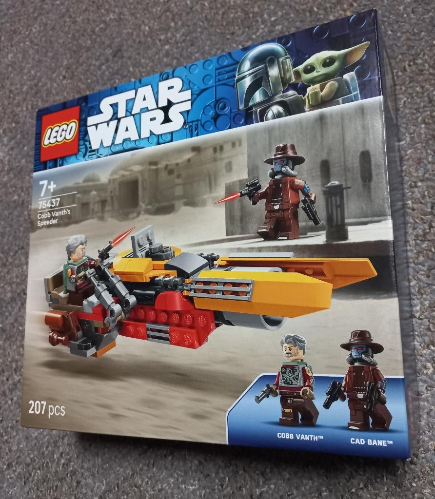 Lego 75437 Cobb Vanth Speeder , Star Wars = 15 euro, Ophalen of Verzenden, Nieuw, Inclusief minifiguren