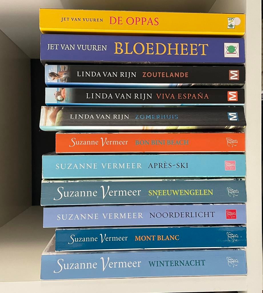 Diverse boeken Suzanne Vermeer, Ophalen of Verzenden, Gelezen, Populaire fictie