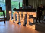 LOVE Licht letters te huur incl. bezorging, zonder borg, Hobby en Vrije tijd, Feestartikelen | Verhuur, Ophalen, Zo goed als nieuw