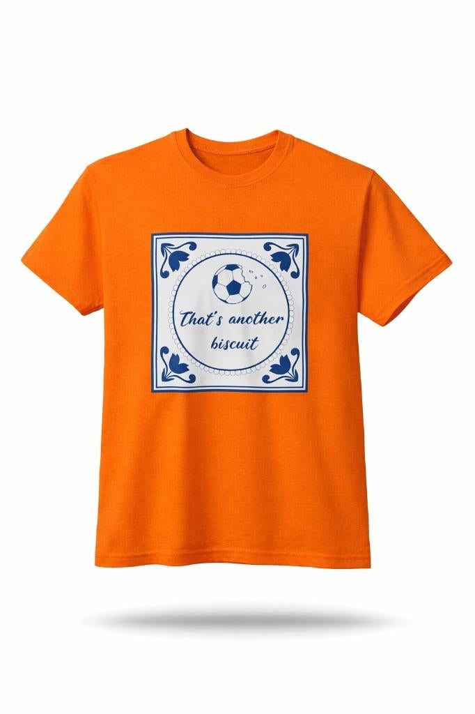 Partij 575 oranje heren t-shirts  - Koningsdag items, NHP International, Nieuw, Ophalen of Verzenden, Info@nhp-international.com