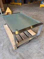 Rolf Benz Salontafel Glas RVS, Huis en Inrichting, Ophalen, 100 tot 150 cm, 50 tot 100 cm, Minder dan 50 cm