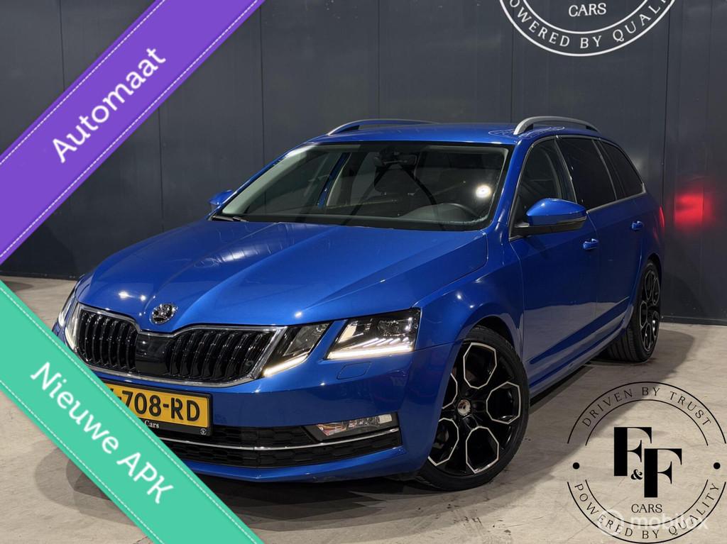 Skoda Octavia Combi 1.5 TSI 150pk|Virtual Cockpit|ACC|Trekha, Gebruikt, 150 pk, Blauw, 650 kg