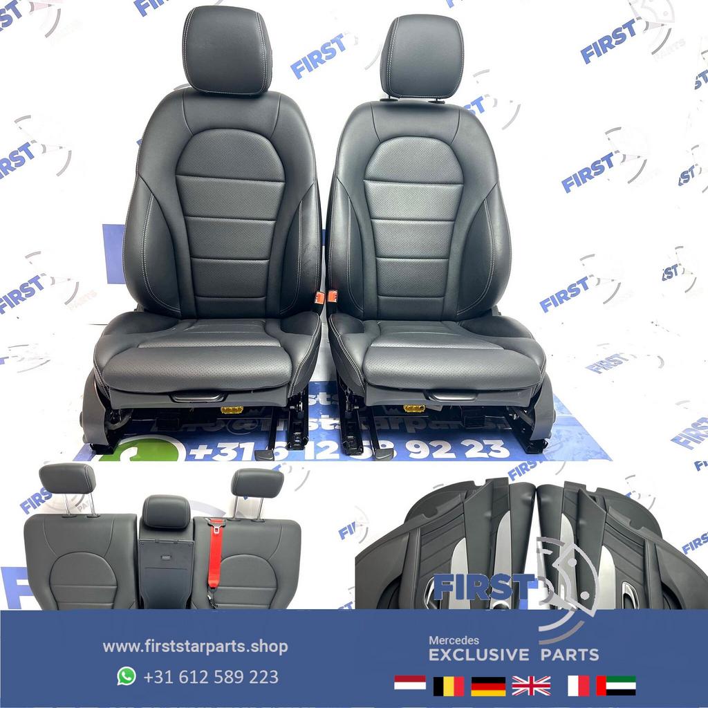 W205 C43 AMG INTERIEUR Mercedes C Klasse 2020 STOELEN Ledere, Auto-onderdelen, Gebruikt, -, Ophalen of Verzenden, -