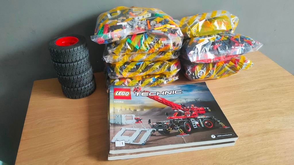 Lego Technic 42082 Kraan, Kinderen en Baby's, Speelgoed | Duplo en Lego, Gebruikt, Lego, Ophalen of Verzenden, Technic