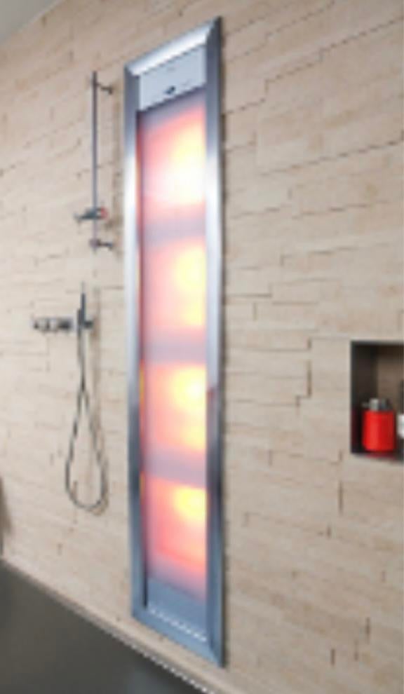Sunshower deLuxe Health. Inbouw UV en IR. 185 cm hoog, Ophalen, Gebruikt, Overige typen, 150 tot 200 cm