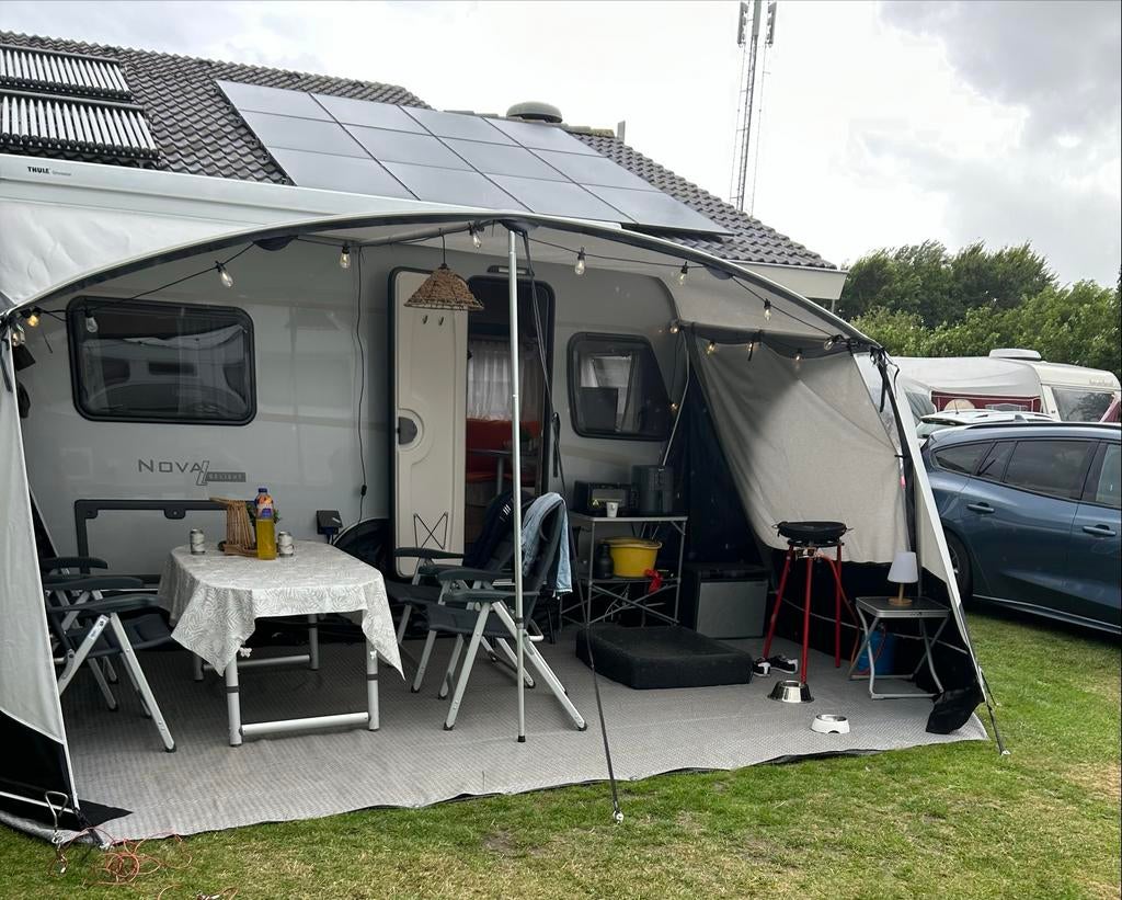 Unico Verona Luifel Maat 8 - Bora/Grey (eriba) 2024, Ophalen, Zo goed als nieuw, Ten Cate All Season 240g/m2