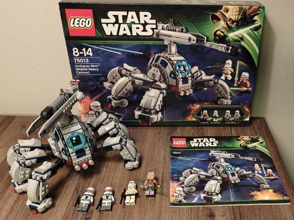 LEGO - Star Wars - Umbaran MHC (Mobile Heavy Cannon) 75013, Ophalen of Verzenden, Gebruikt, Complete set, Lego
