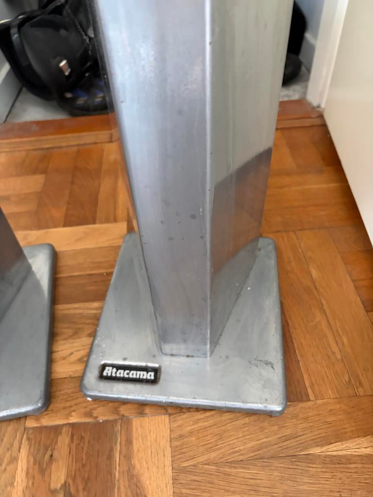 Atacama luidsprekerstandaards, zilverkleurig, Gebruikt, Overige typen, Minder dan 60 watt, Ophalen