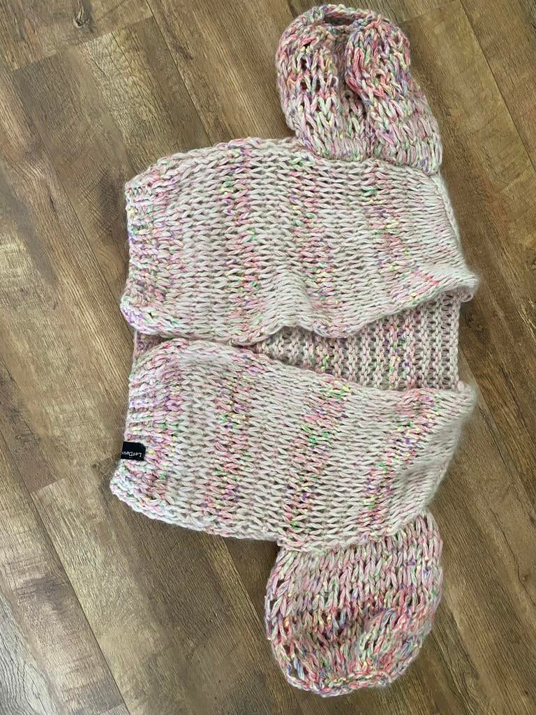 Gebreid vest van les deux, Kleding | Dames, Ophalen of Verzenden, Zo goed als nieuw, Roze