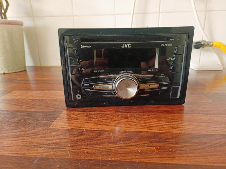 JVC KW-R910BT CD-ontvanger met Bluetooth, Auto diversen, Autoradio's, Gebruikt, Ophalen of Verzenden