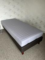 Eenpersoons boxspring 90x200 cm, Huis en Inrichting, Gebruikt, 90 cm, Eenpersoons, Zwart