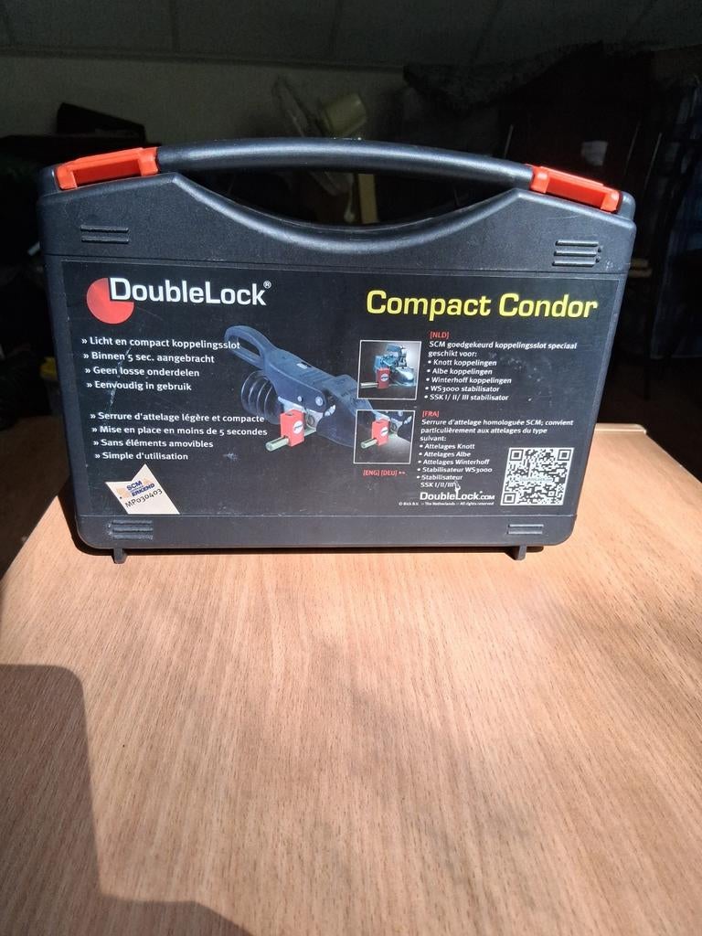 DoubleLock Compact Condor Disselslot met 3 sleutels, Ophalen of Verzenden, Gebruikt
