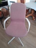IKEA Langfjäll bureaustoel, Huis en Inrichting, Bureaustoelen, Ophalen, Zo goed als nieuw, Roze, Bureaustoel