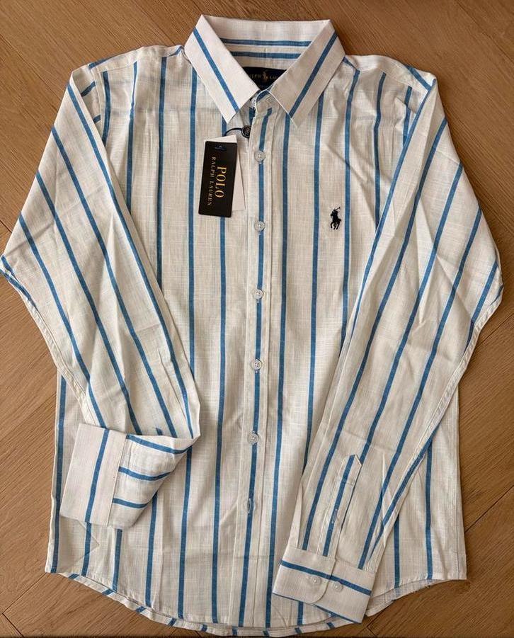 Nieuw Polo Ralph Lauren blouse met strepen, Ophalen of Verzenden, Nieuw, Wit