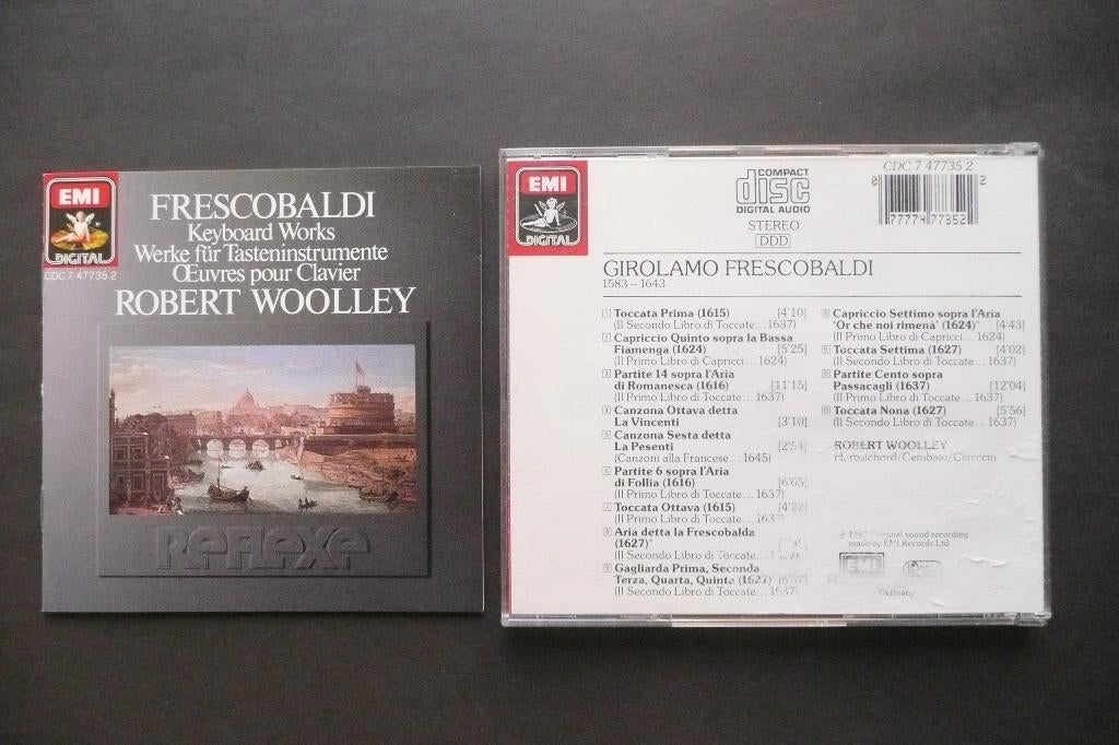 Frescobaldi ,Klavecimbelwerken. Robert Woolley., Ophalen of Verzenden, Classicisme, Zo goed als nieuw, Kamermuziek