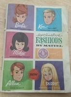 Catalogus no 1 Fashions barbie boekje., Ophalen of Verzenden, Gebruikt, Overige typen