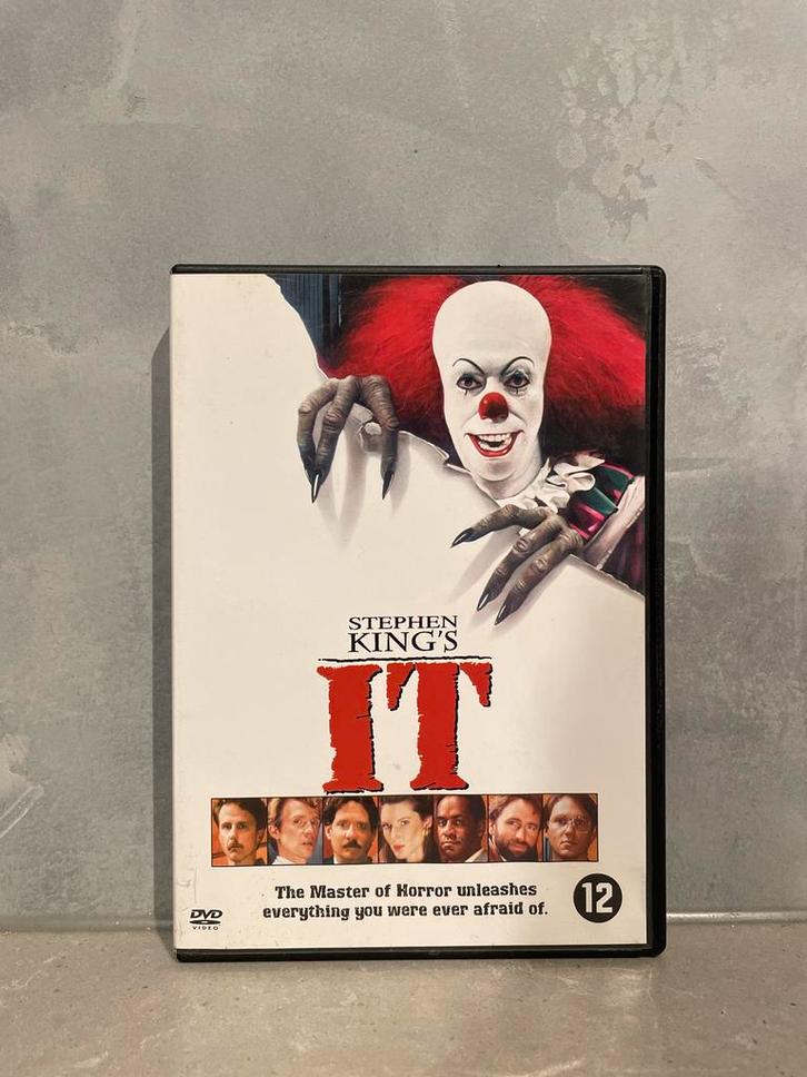 Stephen King's IT - Horror DVD (Originele uitgave), Cd's en Dvd's, Dvd's | Horror, Gebruikt, Monsters, Vanaf 12 jaar, Ophalen of Verzenden