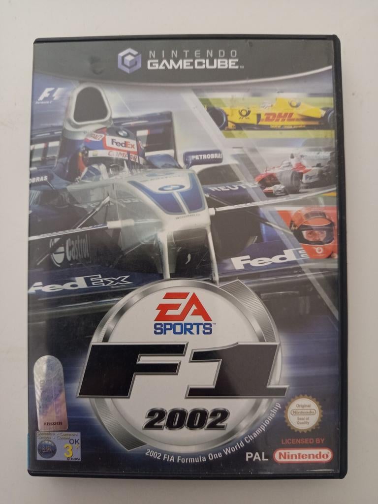 F1 2002 GameCube, Spelcomputers en Games, Games | Nintendo GameCube, Verzenden, 1 speler, Racen en Vliegen, Zo goed als nieuw