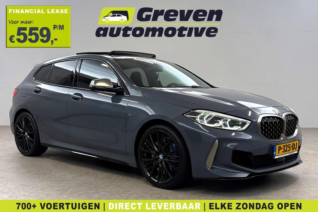 BMW 1-serie M135i xDrive M-Sport | Pano | HuD | Alcantara |, Auto's, 1998 cc, Stof, Gebruikt, Euro 6