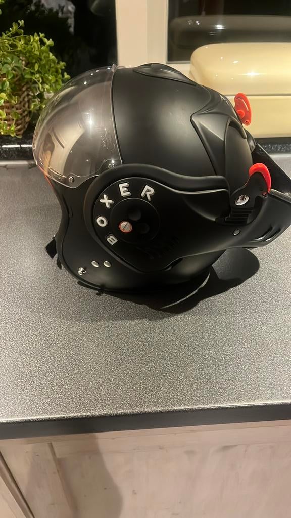 Roof V8 boxer helm: MAAT L, Fietsen en Brommers, Brommerhelmen, Ophalen, Gebruikt