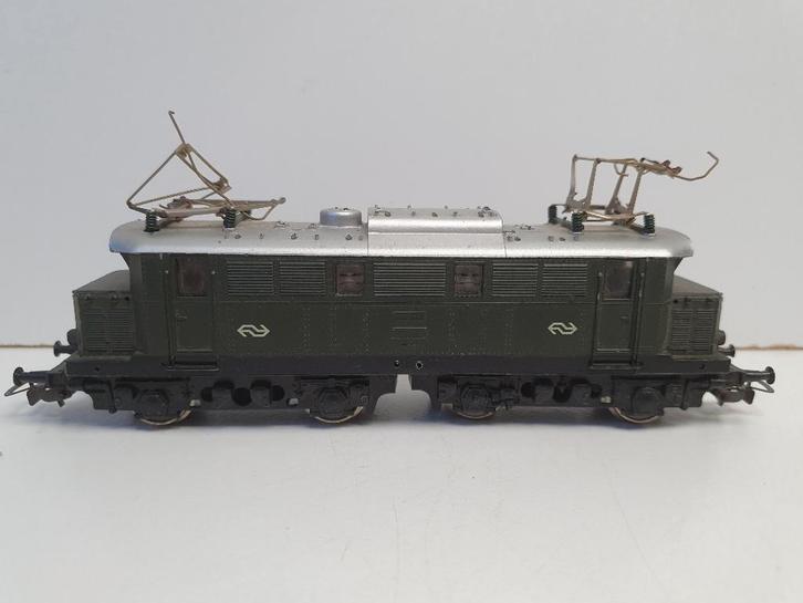 PIKO H0 E-loc E44 met NS logo analoog gelijkstroom t.e.a.b., Hobby en Vrije tijd, Modeltreinen | H0, Gebruikt, Locomotief, Gelijkstroom