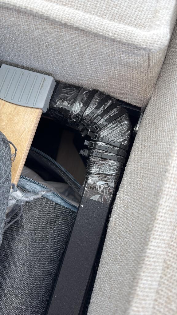 yatak tabanı, Ophalen, Beige, Tweepersoons, Overige maten