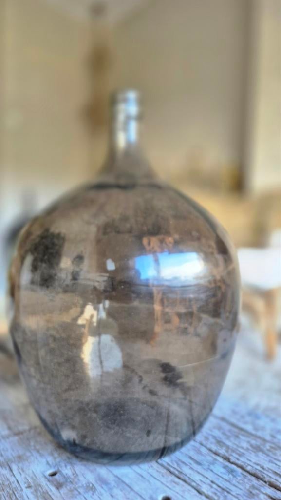 Grote rookglas gistfles, Ophalen