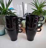 6 zwarte kopjes van IKEA, Ophalen of Verzenden, Nieuw