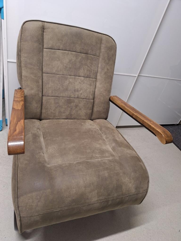 Stoel relaxfauteuil, Ophalen of Verzenden, 75 tot 100 cm, Stof, 50 tot 75 cm