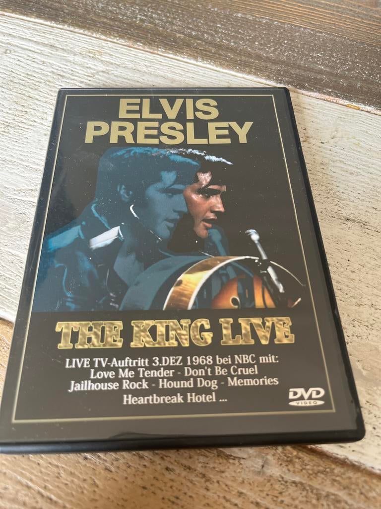Elvis Presley - The King Live DVD, Alle leeftijden, Ophalen of Verzenden, Zo goed als nieuw, Muziek en Concerten
