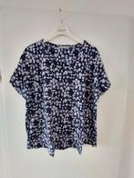 Leuk blauw wit gebloemd shirt van Fransa in maat L, Blauw, Fransa, Maat 42/44 (L), Ophalen of Verzenden