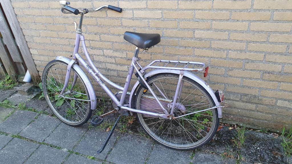 Lila Meisjesfiets, Fietsen en Brommers, Fietsen | Meisjes, Gebruikt, 24 inch, Ophalen