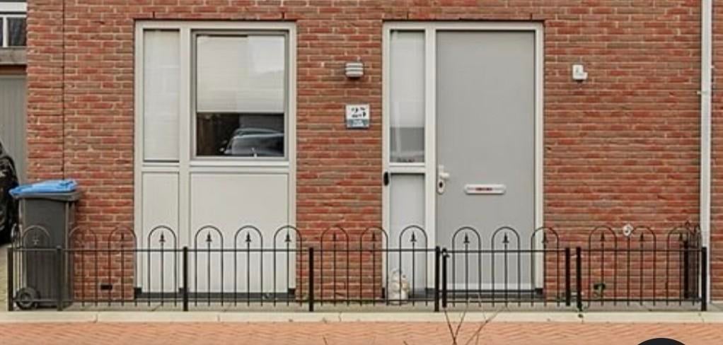 Tuinhek - sierhekwerk met poort, Tuin en Terras, Tuinhekken en Hekwerk, Ophalen, Gebruikt, Sierhekwerk, Met poort