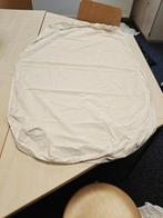 Lichtbeige hoeslaken voor tweepersoonsbed, Ophalen