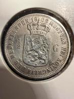 Halve gulden 1906 Wilhelmina, ½ gulden, Zilver, Ophalen of Verzenden, Koningin Wilhelmina