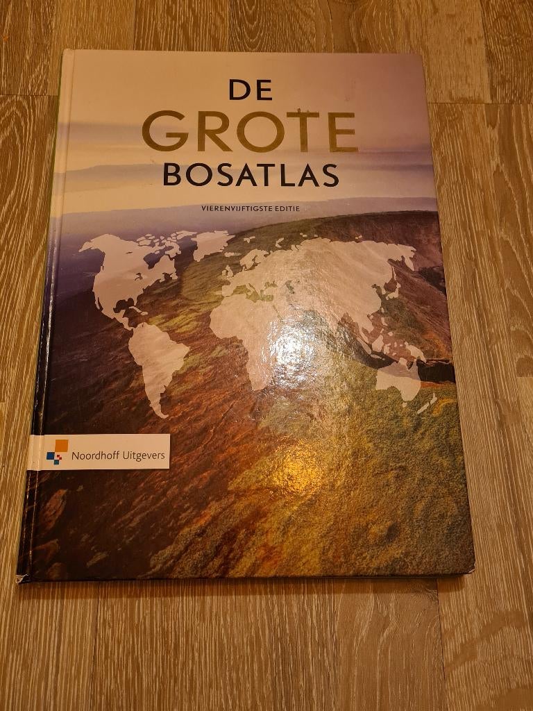 Bosatlas 54e editie, Boeken, Atlassen en Landkaarten, Bosatlas, 2000 tot heden, Ophalen of Verzenden, Zo goed als nieuw