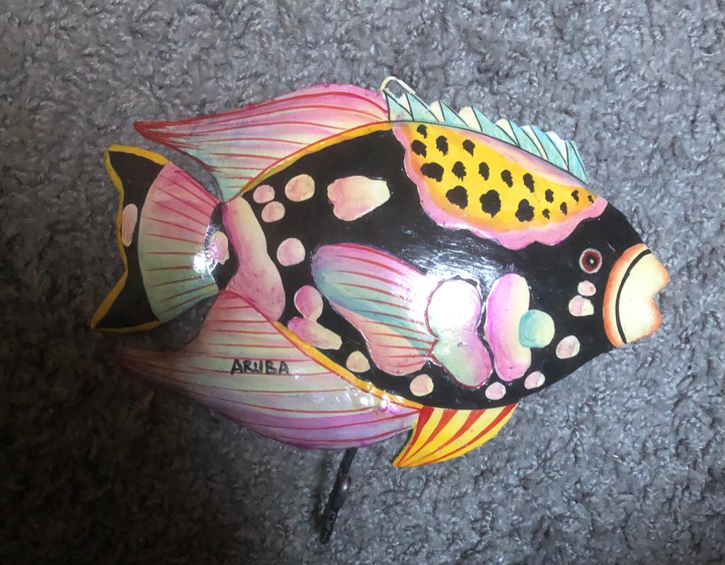 Kapstok vis Aruba, Wandkapstok, Overige materialen, Gebruikt, Ophalen of Verzenden